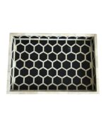 Leelawati Arts : Home Decorative Wood Bone Inlay Tray / A Beautifully Handmade Home Decor Serving Tray