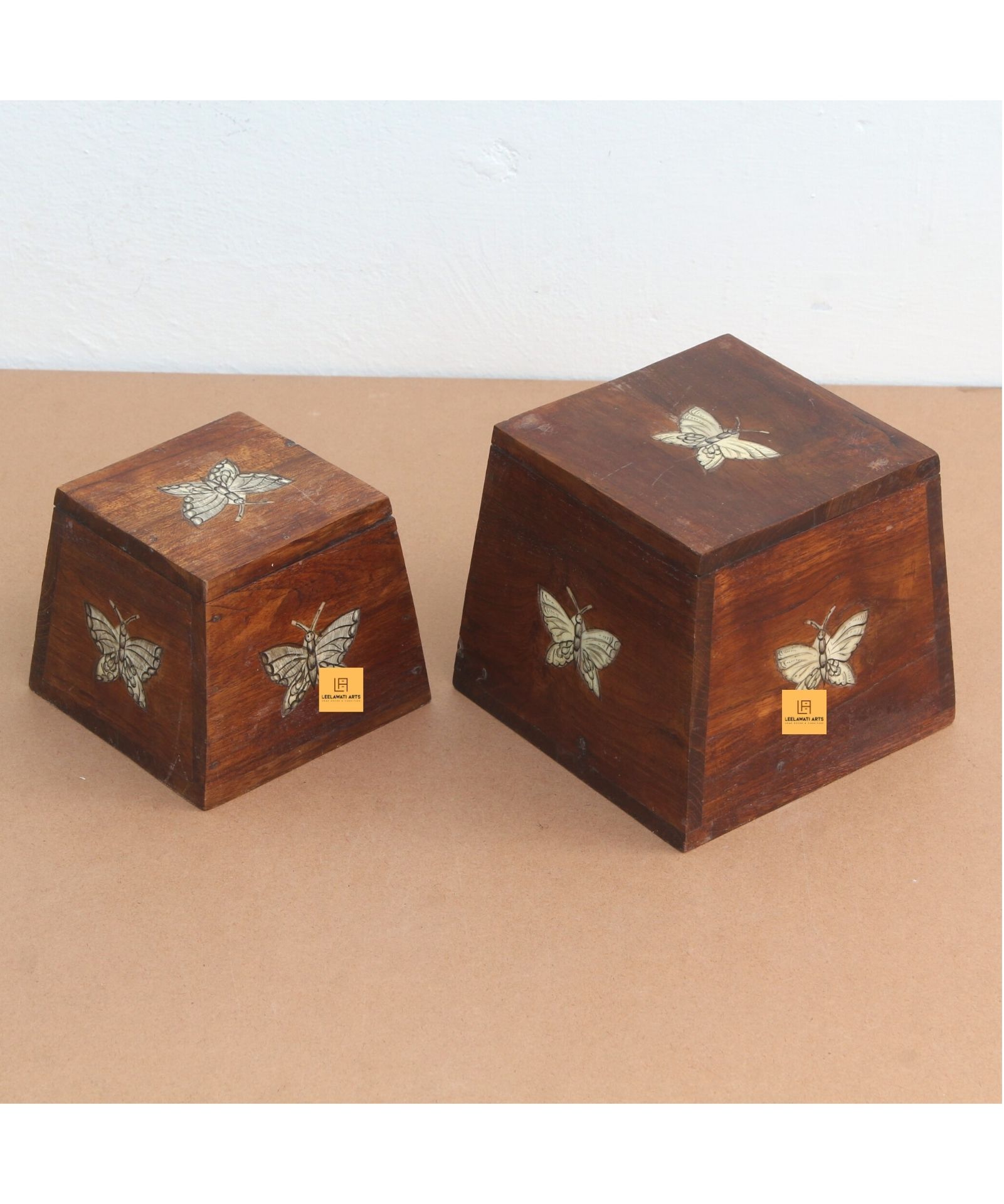 1-16-1.jpg HOME DECORATIVE HAND PAINTED BUTTERFLY UNIQUE DESIGN BOXES - Image 1