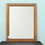 Home Decor Brown Wood Mirror Frame And Antique Design Wood Bone Inlay Mirror Frame - Image 2