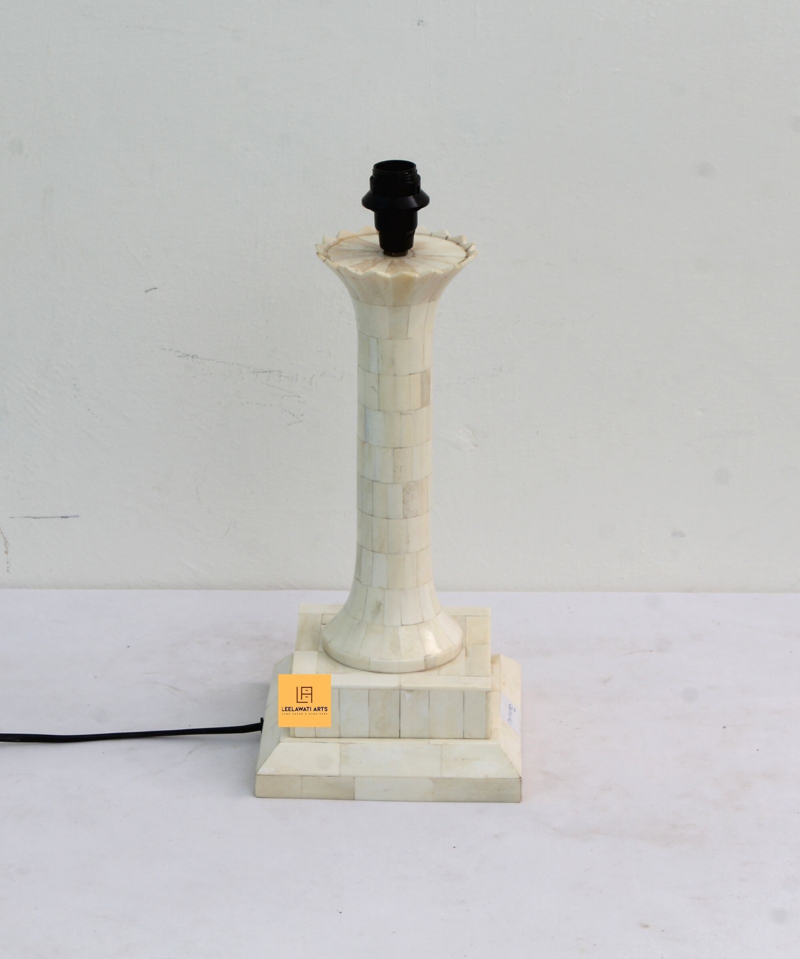 1-3-6.jpg Lamp Home Decorative Bone Inlay Table Lamp / Lamp Base /L Fitting Table décor Lamp / Electric Lamp - Image 1