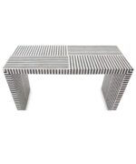 Leelawati Arts : Home Decorative Bone Inlay Zebra Look Handmade Console Table / Home Decor Bone Inlay Console Table - Image 2