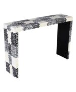 Leelawati Arts : Home Decorative Bone Inlay Handmade Flower Console / Side Table
