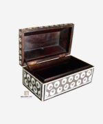Home Decorative Eye Design Bone Inlay Resin Box - Image 2
