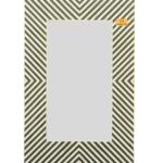 Home Décor Wood Bone Inlay Mirror Frame And Luxury Handmade Line Design Bone Inlay Mirror Frame