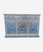 Mother of Pearl Sideboard Buffets Door Drawer Cabinet - Image 2