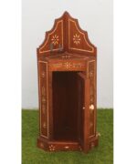 Wooden Bone Inlay Door bedside Table - Image 2