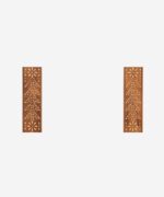 Wood Bone Inlay Home Decorative Mirror Frame - Image 3