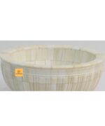 Leelawati Arts : Wooden Bone Inlay Decorative Bowl - Image 2