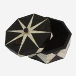 Black And White Bone Inlay Box - Image 2