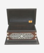 Leelawati Arts : Bone Inlay Home Decorative Haif Round Storage Box - Image 2