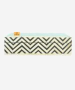 Leelawati Arts : Home Decorative Bone Inlay Box Zig Zag Design