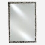 Wood Bone Inlay Mirror Frame