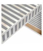 Leelawati Arts : Home Decor Handmade Bone Inlay Wooden Modern Console Table / Zebra Look Wooden Bone Inlay Console Table - Image 2