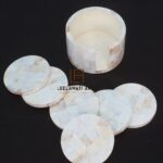 Mother of Pearl Inlay Tea Coffee Coaster