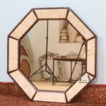Leelawati Arts : Home Decorative Wood Bone Inlay Carving Design Mirror Frame - Image 4