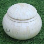 Round Shape White Color Unique Storage Box Gifts Box - Image 2