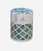 Wood Bone Inlay Mughal Design Box - Image 3