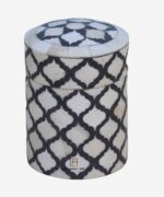 Wood Bone Inlay Mughal Design Box