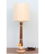 Home Decorative Wood Bone Inlay Hand Painted And Simple Table Lamp Without Shades Only Lamp Base - Image 3