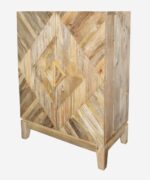 Wooden Bone Inlay Bar Cabinet - Image 3