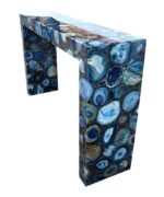 Leelawati Arts : Home Decorative Blue Bone Inlay Console Table / Home Decor Blue Colour Bone Inlay Furniture - Image 3