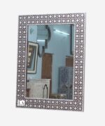 Home Decor Wood Mother Of Pearl Mirror Frame And Antique Design Handmade Mother Of Pearl Mirror Frame - Image 3