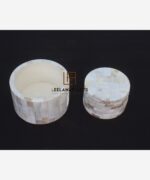 Mother of Pearl Inlay Tea Coffee Coaster - Image 3