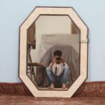 Leelawati Arts : Home Decorative Wood Bone Inlay Carving Design Mirror Frame (Copy)