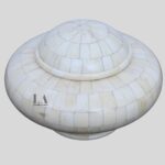 Round Shape White Color Unique Box Gifts Box - Image 3