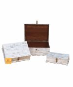 Leelawati Arts : Home Decor Mother Of Pearl Inlay 3 Box Set - Image 4