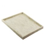 Leelawati Arts : Home Decorative White Bone Inlay Tray / Home Decor Wood Bone Inlay Serving Tray - Image 3