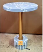 HOME DECORATIVE BONE INLAY CENTER COFFEE TABLE , ROUND TABLE , SIDE TABLE (Copy) - Image 3
