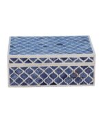 Blue Bone Inlay Box