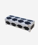 Wood Bone Inlay Home Decorative Black & White Boxes - Image 2