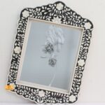 BONE INLAY MIRROR FRAME