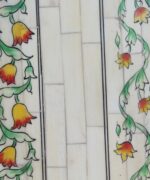 BONE INLAY HAND PENTAD MIRROR FRAME - Image 3