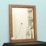 Home Decor Brown Wood Mirror Frame And Antique Design Wood Bone Inlay Mirror Frame - Image 5
