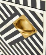 Leelawati Arts : Bone Inlay Optical Design Chest Of Door - Image 4