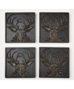 Leelawati Arts :Home Decorative Unique Hand Curved Wood Inlay Black Buffet Table , Animal Hand Curved Buffet With Good Space And Storage - Image 4