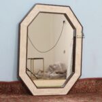 Leelawati Arts : Home Decorative Wood Bone Inlay Carving Design Mirror Frame (Copy) - Image 3