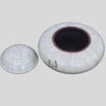 Round Shape White Color Unique Box Gifts Box - Image 4