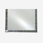 Wood Bone Inlay Mirror Frame - Image 4