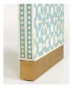 Leelawati Arts : Home Decorative Antique Indian Handmade Wood Bone Inlay Console Table /  Antique Design Bone Inlay Furniture - Image 4