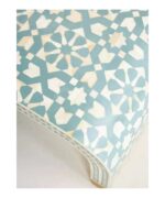 Leelawati Arts : Home Decorative U Shape Handmade Wood Bone Inlay Console , Center Coffee Table /  Antique Design Bone Inlay Furniture - Image 4