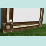 Wood Carving Design Bone inlay mirror frame - Image 5