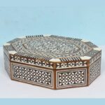 Leelawati Arts : Wooden Bone Inlay Decorative Storage Box - Image 2