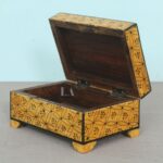 Leelawati Arts : India Art's Bone Inlay Hand Painted Box - Image 4