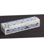 Leelawati Arts : Home Décor Bone Inlay Blue Box - Image 2