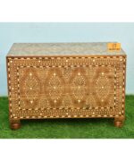 Leelawati Arts : Wood Bone Inlay Home Décor Storage Trunk Box Decoration Box - Image 3