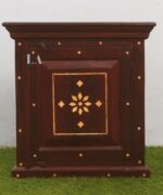 Wooden Bone Inlay Door bedside Table